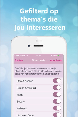 Shedeals - Exclusieve deals en promo's voor vrouwen screenshot 4