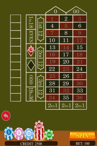 Roulette Master - Mobile Casino Style screenshot 2