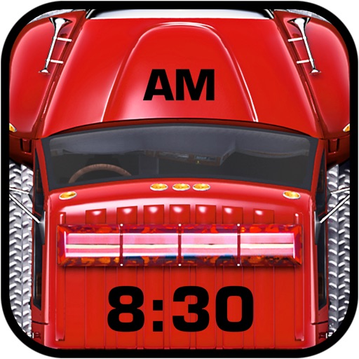 Fire Truck Alarm Clock