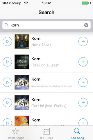 Top Tunes - Rate music app. Discover new songs and share it with friends! screenshot 4