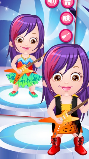 Baby Rockstar Dressup Free(圖3)-速報App