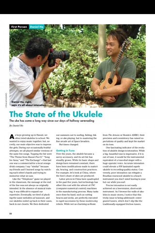 Ukulele Magazine screenshot 2