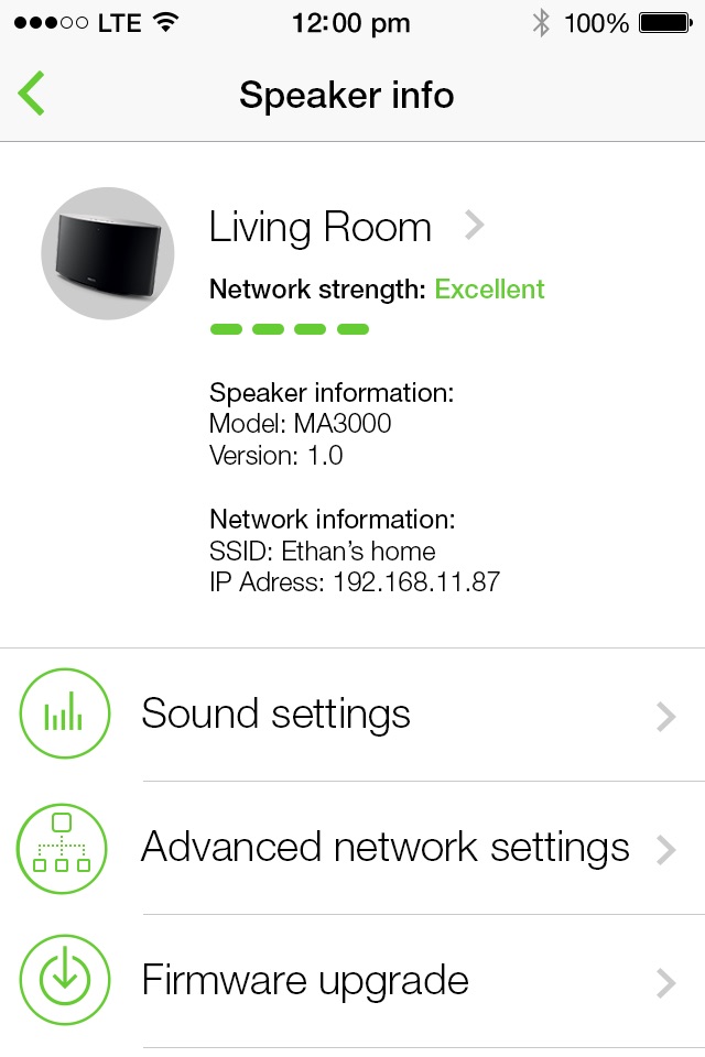 Philips SpeakerSet Multiroom Manager screenshot 4