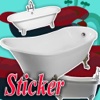 Bath Lover Sticker - Well designed frames & stickers for peace and joy.