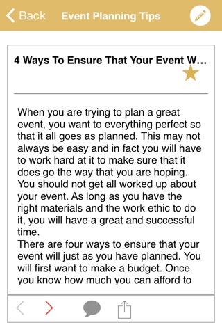 Event Planning Tips screenshot 3