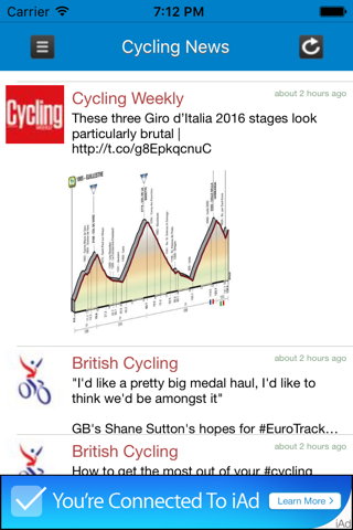 Cycling News screenshot 4