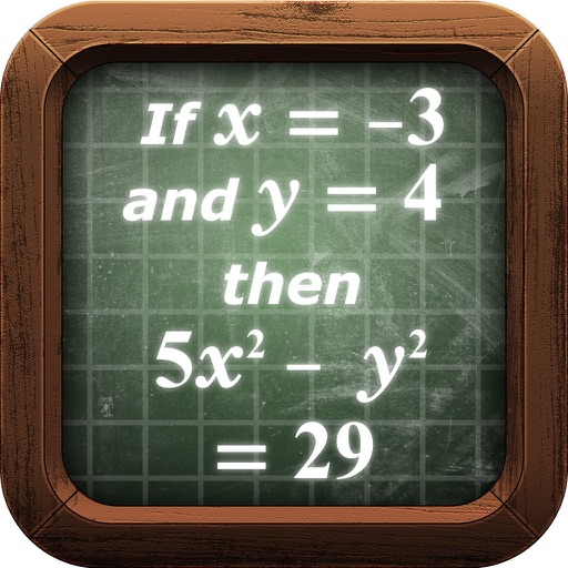 Maths Workout - Substitution icon