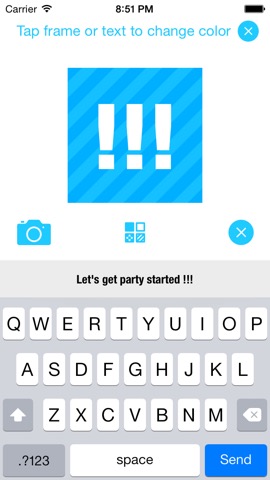 Maxi Text - GIF Messaging App For Bold Colorful Textersのおすすめ画像5