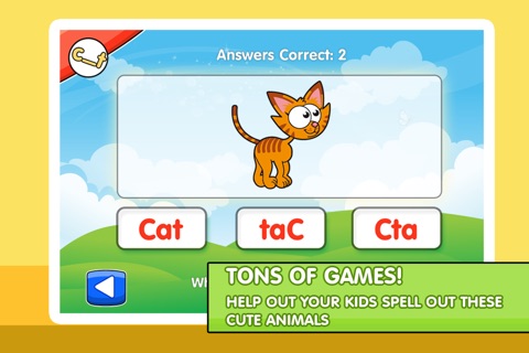 Educational Games for Kids - Grade K and PreK Spelling, Vowels, and Reading Concepts screenshot 2