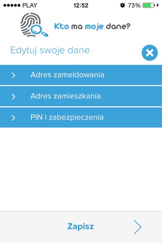 Moje Dane screenshot 2