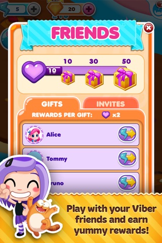 Viber Candy Mania screenshot 4