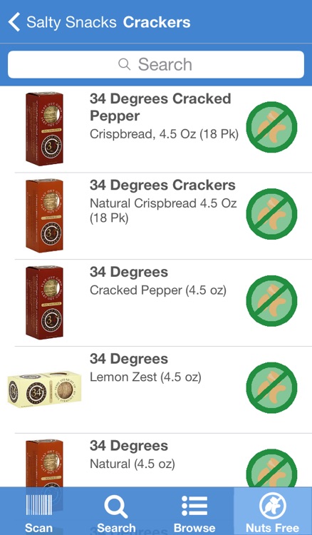 Nut-Free Food screenshot-3