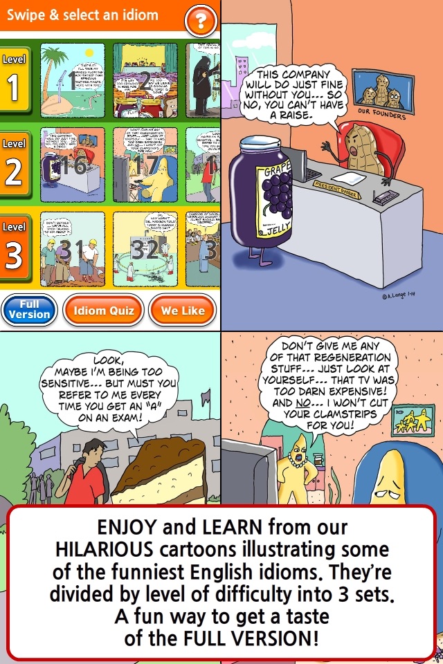 English Idioms Interactive Lite screenshot 2