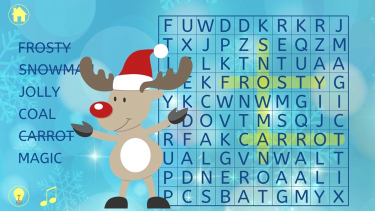 Christmas Word Search : Kids Holiday Word Find Puzzle Game screenshot-0