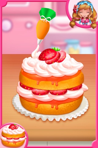 Strawberry Shortcake - Make Cakes! screenshot 2