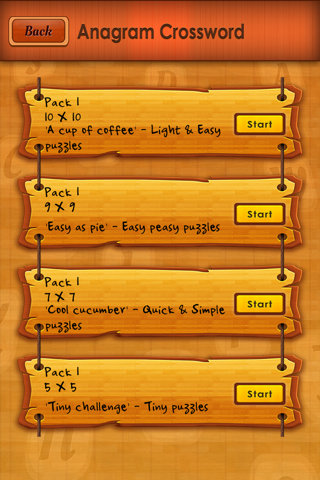 Easy Crossword - Anagram - Pack 1! screenshot 2