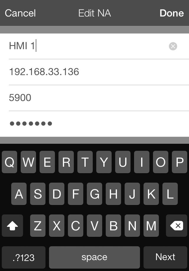 HMI Remote Viewer screenshot 3