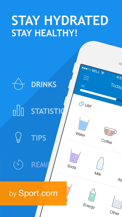Water Balance: hydration and drinking tracker with goals and reminders