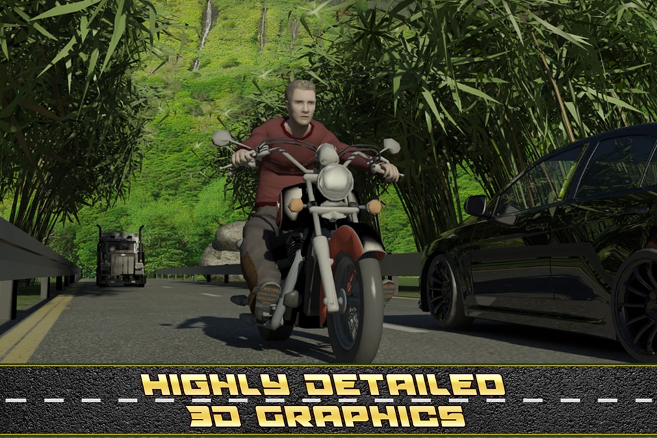 Moto Racer 3d With Traffic screenshot 3