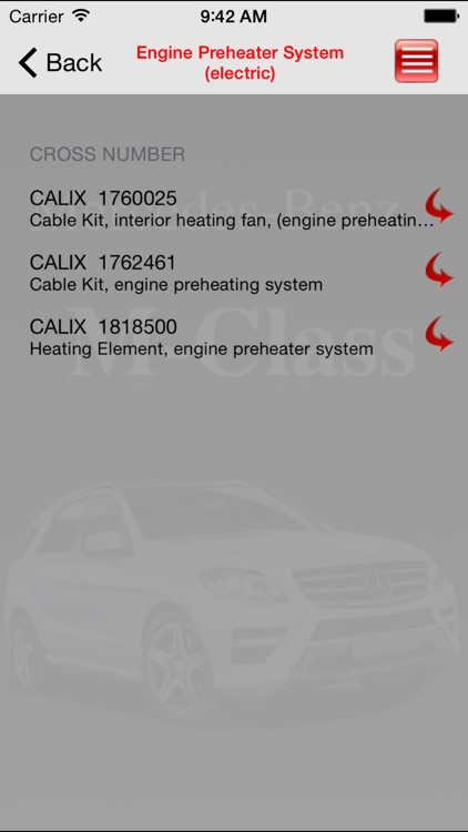 AutoParts Mercedes-Benz M-class screenshot-3