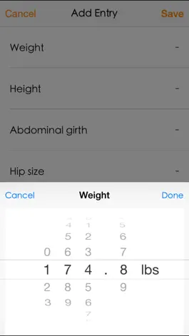 Game screenshot Weight Track - BMI and WHR apk