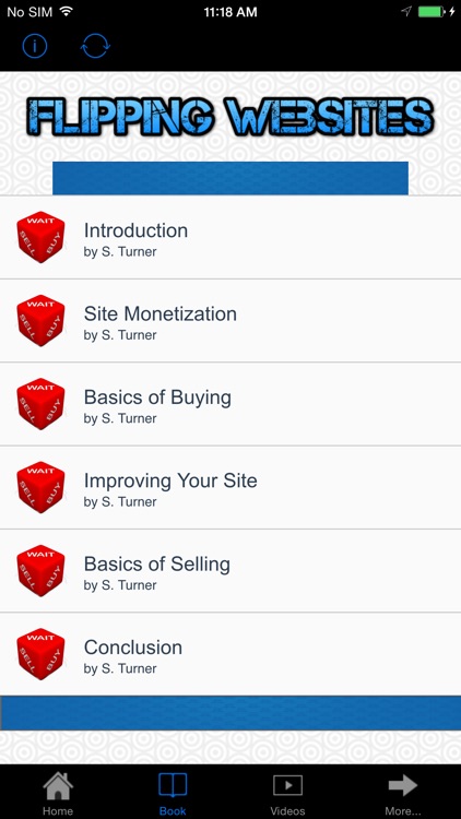 Flipping Websites Book and Videos screenshot-3