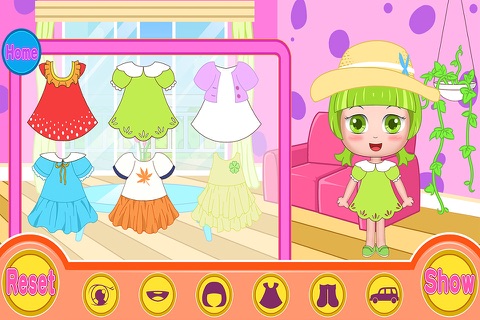 Bella's hair dress up salon screenshot 3