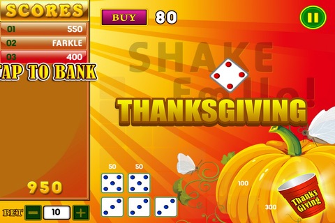 Addict-s of Farkle Fun Casino - Turkey Day Edition (Happy Thanksgiving) Game Pro screenshot 2
