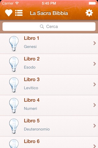 Italian Holy Bible - Sacra Bibbia - Riveduta Version screenshot 2