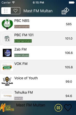 Pakistan Radio  (Islamabad / Urdu / پاکستان ریڈیو / اردو) screenshot 4