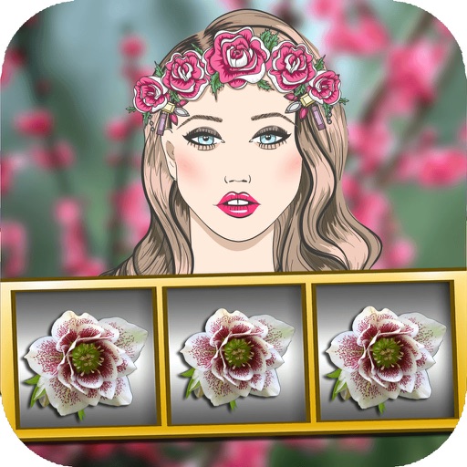 Rare Vibrant Camellia Free: Flower Fire Slots icon