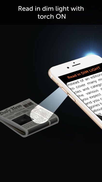 Magnifier Flash - A magnifying glass with light