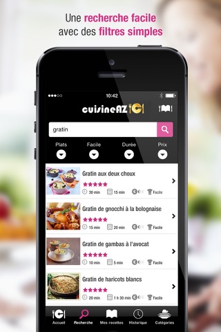 Cuisine AZ Premium : Recettes cuisine faciles screenshot 3