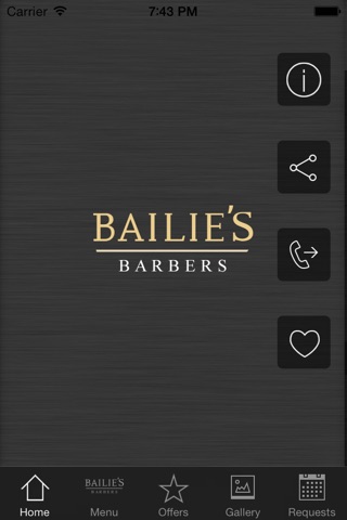 Bailies Barbers screenshot 2