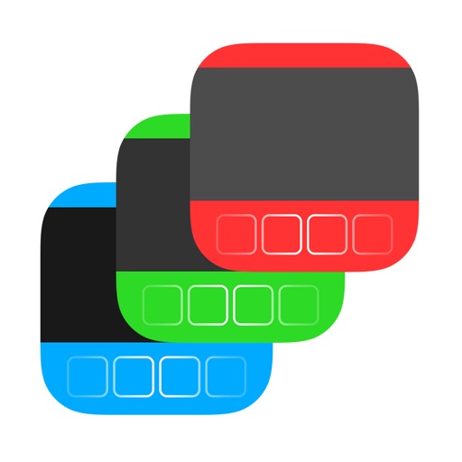 Color Bars - cool backgrounds, wallpapers, and themes for your home screen icon