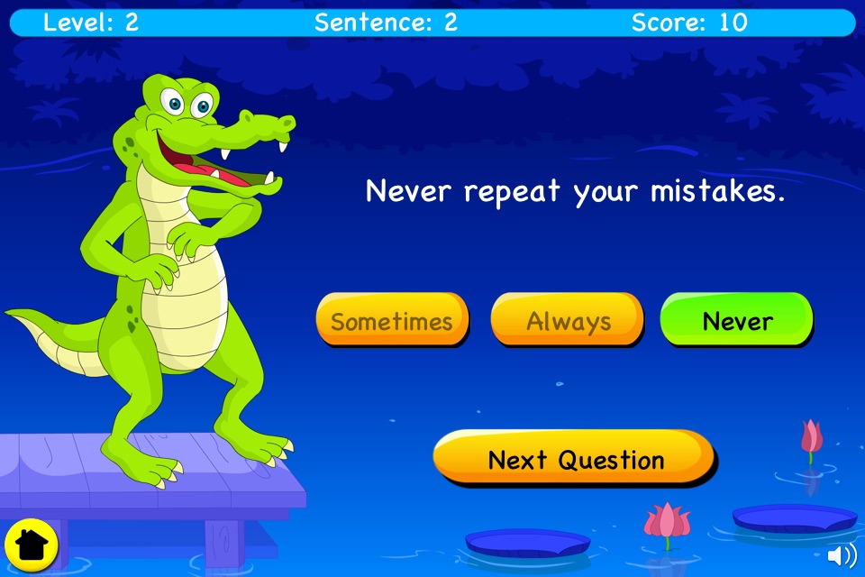 Complete The Sentence For Kids (Full Version) screenshot 2