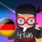Icon Professor Ninja German For Kids