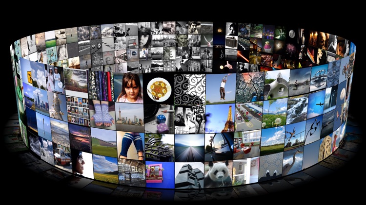 3D Photo Ring Pro - Gorgeous Carousel-Based Picture Browser With Color Sorting screenshot-0