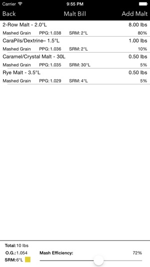 Fermenticus Brew Log - Home Brewing Calculator & Logbook(圖3)-速報App