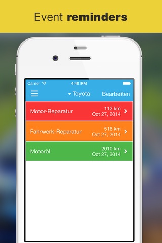 AutoExp: Car Expenses, Statistics, Reminders screenshot 3
