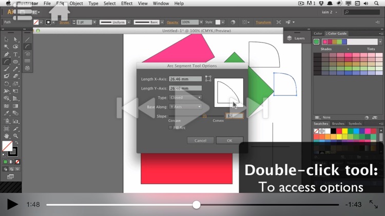 Course For Illustrator CC 101 - Illustrator Basics - Create A Logo screenshot-3