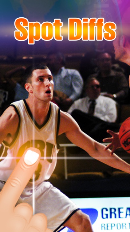 A Spot the differences game - Find hidden objects in Sport Puzzle Pictures - Spotting What's the difference?