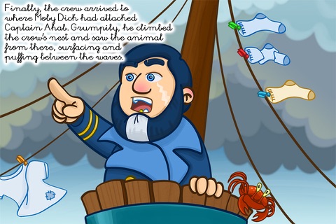Moby Dick - Free book for kids! screenshot 2