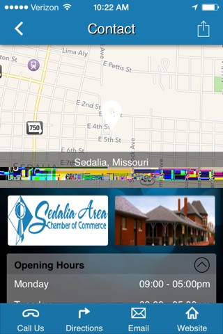 Sedalia Area Chamber of Commerce screenshot 2