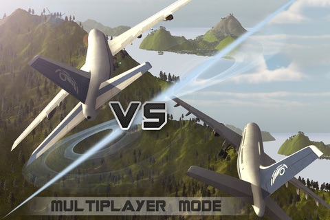 Airliner Flight Training Rally : Realistic Air Plane Flying Simulator Free! screenshot 3