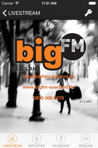 bigFM Saarland screenshot 4