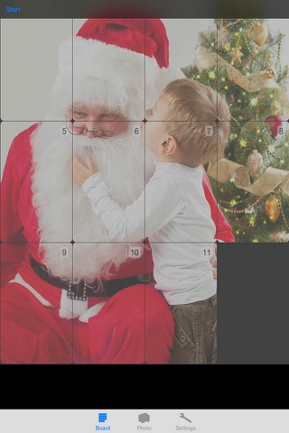 Santa's Christmas Photo Puzzle - Holiday Brain Teaser FREE screenshot 2