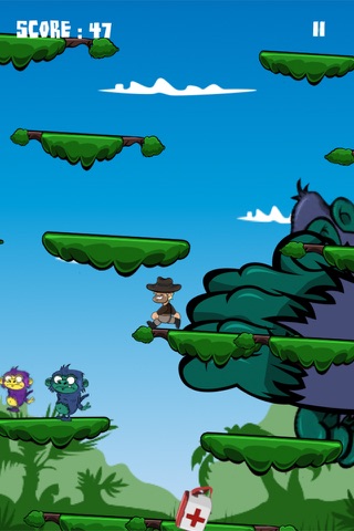 Zombie Apes Escape! screenshot 4