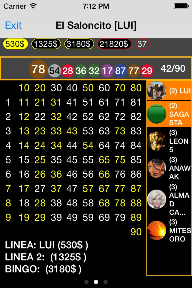 Bingo UsuBingo screenshot 2