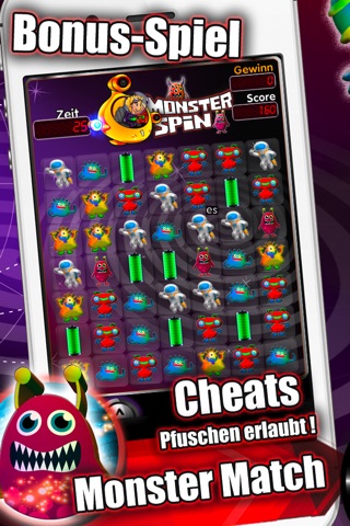 Monster Spin - Crazy German slot machine & Match-3 screenshot 3